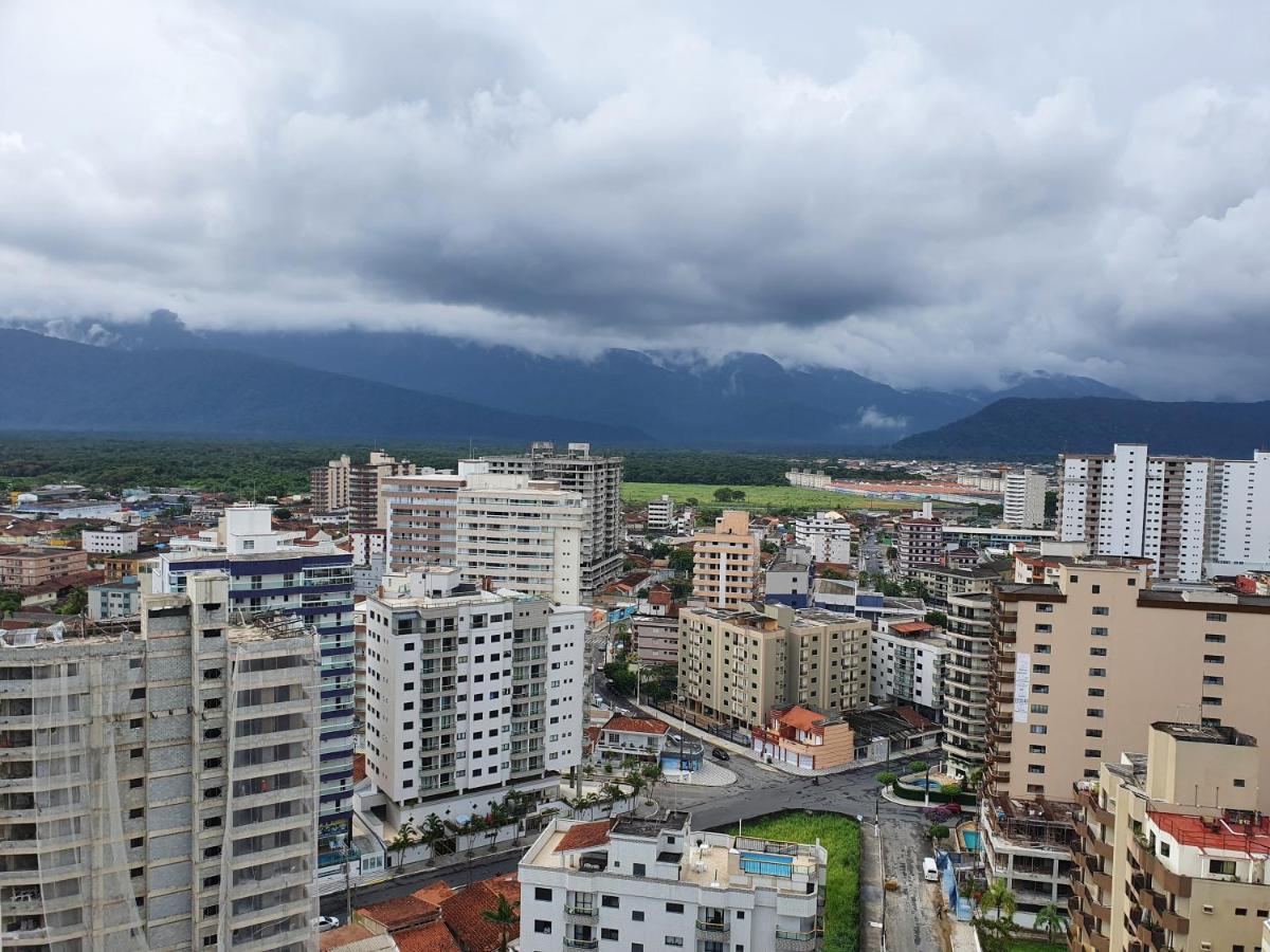 Lindo Apartamento Pe Na Areia Praia Grande  Buitenkant foto
