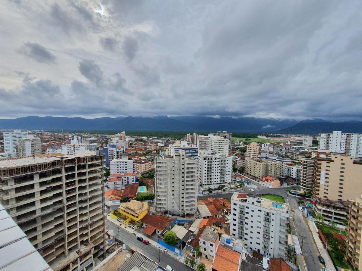 Lindo Apartamento Pe Na Areia Praia Grande  Buitenkant foto
