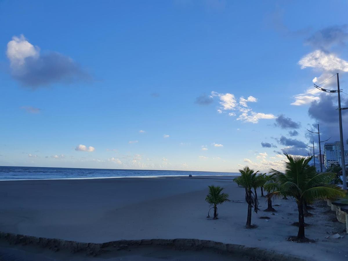 Lindo Apartamento Pe Na Areia Praia Grande  Buitenkant foto