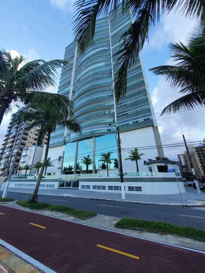 Lindo Apartamento Pe Na Areia Praia Grande  Buitenkant foto