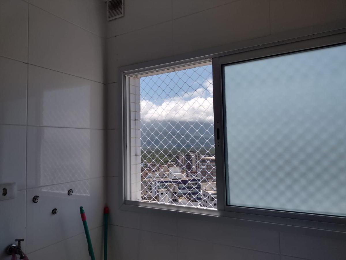 Lindo Apartamento Pe Na Areia Praia Grande  Buitenkant foto