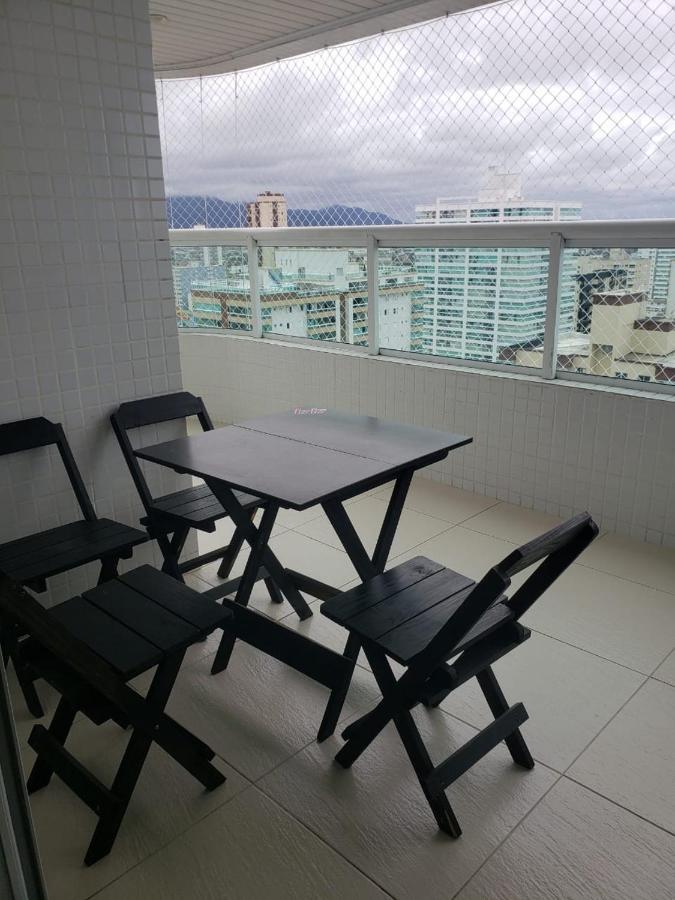 Lindo Apartamento Pe Na Areia Praia Grande  Buitenkant foto