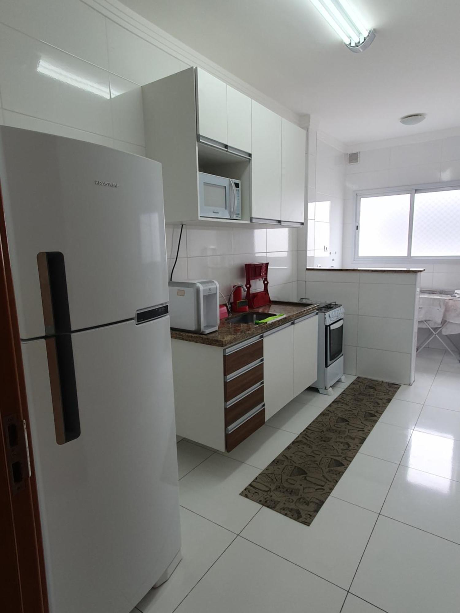 Lindo Apartamento Pe Na Areia Praia Grande  Buitenkant foto